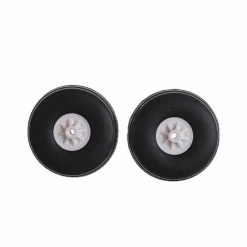 2Pcs Tail Wheel Rubber PU Plastic Hub Parts Drones Xpress Size 1