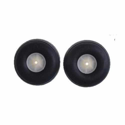2Pcs Tail Wheel Rubber PU Plastic Hub Parts Drones Xpress Size 1