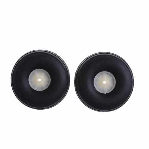 2Pcs Tail Wheel Rubber PU Plastic Hub Parts Drones Xpress Size 1