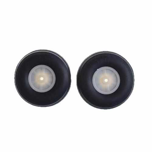 2Pcs Tail Wheel Rubber PU Plastic Hub Parts Drones Xpress Size 1