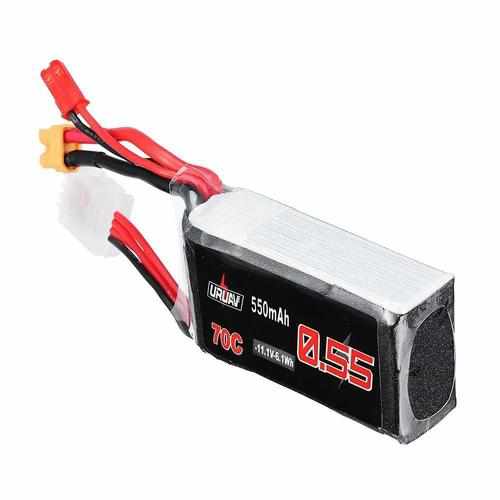 2Pcs URUAV 550mAh 70C Battery for Eachine Lizard95 Batteries Drones Xpress