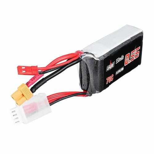 2Pcs URUAV 550mAh 70C Battery for Eachine Lizard95 Batteries Drones Xpress