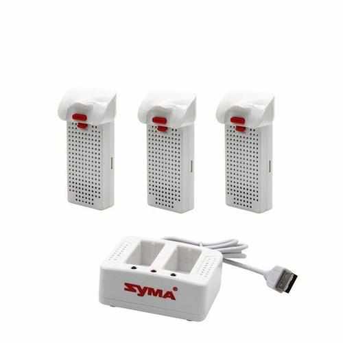 2S 7.4V 1000mAh Lipo Battery Batteries Drones Xpress 4pcs + Charger