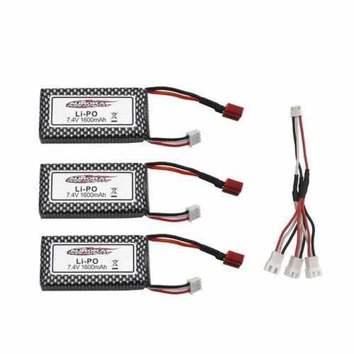 2S 7.4V 1600mAh 30C Lipo Battery Batteries Drones Xpress 3 battery and line