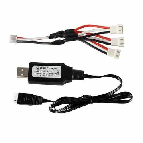 2S 7.4V 1600mAh Lipo Battery Charger Spare Parts Batteries Drones Xpress 3PCS