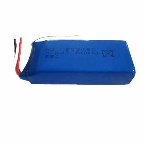 2S 7.4V 2500mAh 25C Lipo Battery Batteries Drones Xpress 7.4V SM Plug