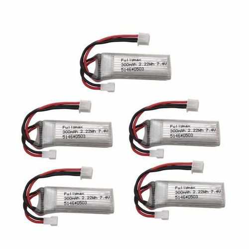 2S 7.4V 300mAh 30C Lipo Battery Batteries Drones Xpress 3pcs