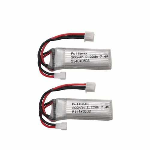 2S 7.4V 300mAh Lipo Battery Batteries Drones Xpress