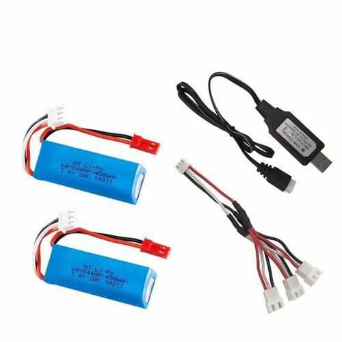 2S 7.4V 450mAh 20C Lipo Battery Batteries Drones Xpress 1pcs