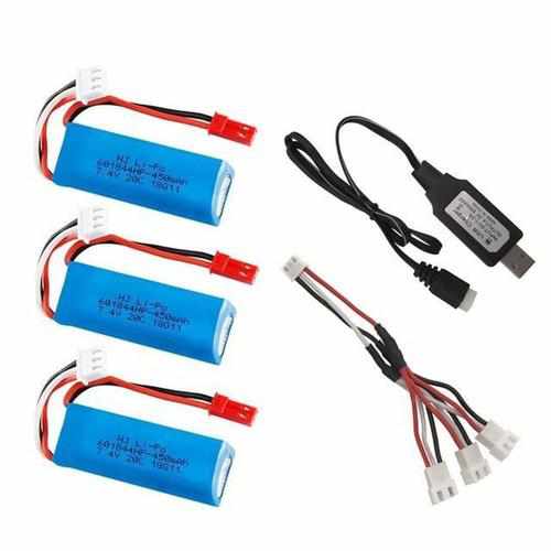 2S 7.4V 450mAh 20C Lipo Battery Batteries Drones Xpress 1pcs