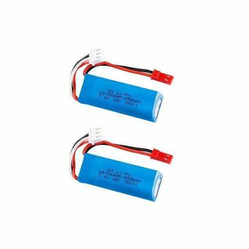 2S 7.4V 450mAh 20C Lipo Battery / Charger Batteries Drones Xpress 3pcs