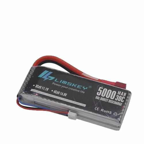 2S 7.4V 5000mAh 30C Lipo Battery Batteries Drones Xpress JST Plug