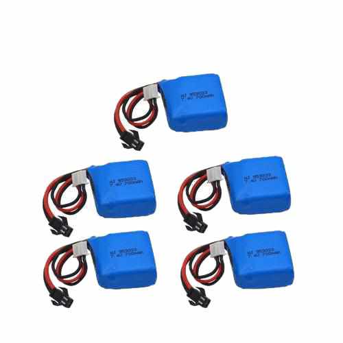 2S 7.4V 700mAh Lipo Battery / Charger Batteries Drones Xpress 3pcs