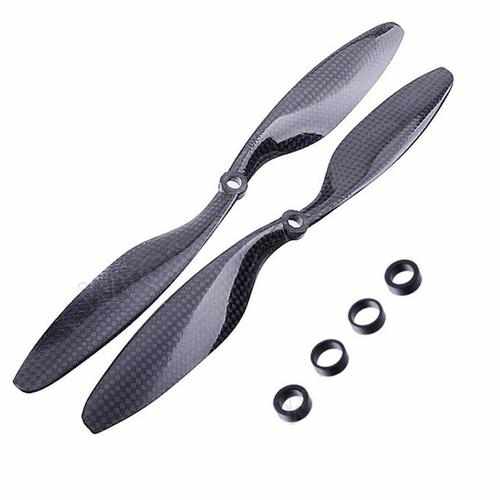 2pcs 10x4.7 3K Carbon Fiber Propeller Propellers Drones Xpress