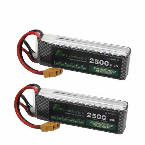 2pcs 11.1V 2500mAh 35C Lipo Battery Batteries Drones Xpress XT60