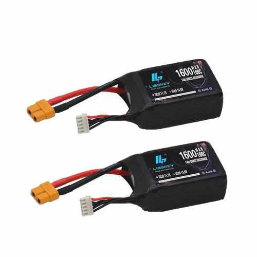 2pcs 4S 14.8V 1600mah 100C Lipo Battery Batteries Drones Xpress