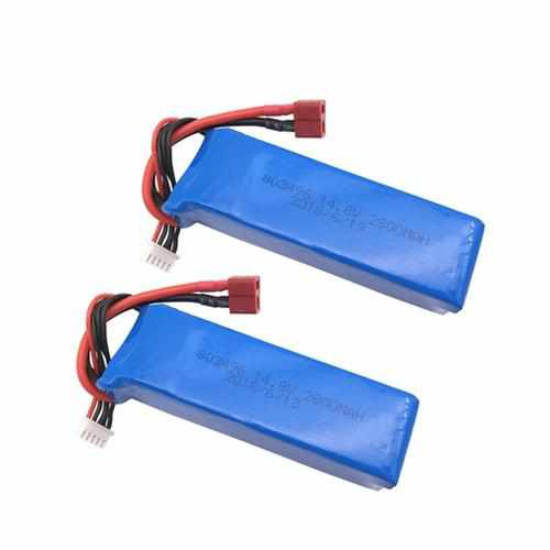 2pcs 4S 14.8V 2800mah 30C Lipo Battery Batteries Drones Xpress