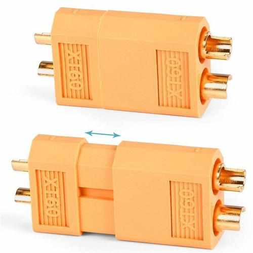 2pcs XT60 XT-60 Male Female Bullet Connectors Plugs Cables Drones Xpress