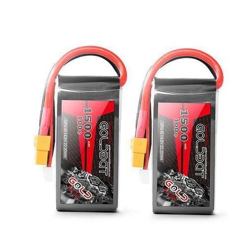 2units GOLDBAT 1500mah Lipo Battery 14.8v Batteries Drones Xpress