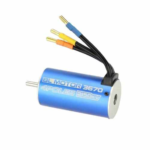 3670 Poles 2150KV Brushless Motor
