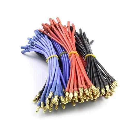 3PCS 10cm/20cm/30cm/40cm/50cm Amass 3.5mm Banana Connector Wire Cables Drones Xpress 40cm