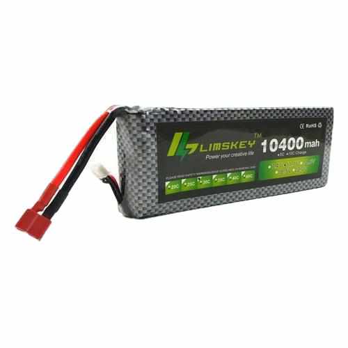 3S 11.1V 10400mah 30C Lipo Battery Batteries Drones Xpress EC5 Plug