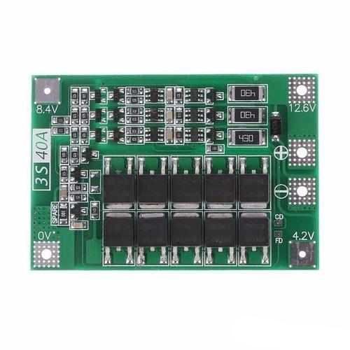 3S 11.1V 12.6V 40A w/Balance 18650 Li-ion Lithium Battery BMS Protection Board Batteries Drones Xpress Balanced Version