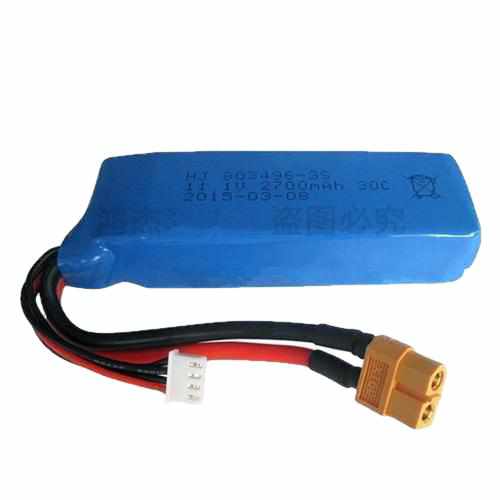 3S 11.1V 2700mAh 30C Lipo Battery Batteries Drones Xpress