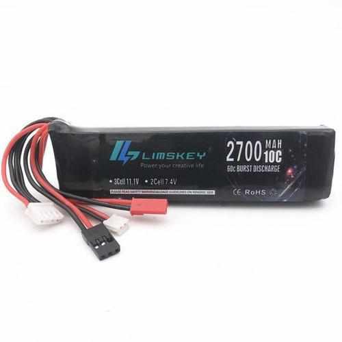 3S 11.1V 2700mah 10C Lipo Battery Batteries Drones Xpress White
