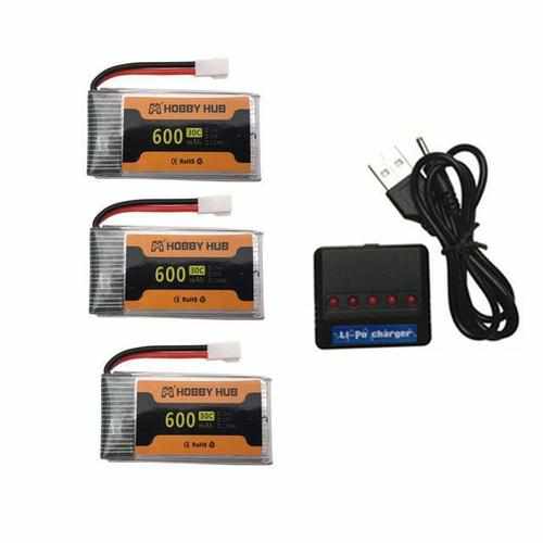 3.7V 600mAh 30C Lipo Battery Batteries Drones Xpress 5 Batteries Batteries 30C