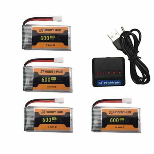 3.7V 600mAh 30C Lipo Battery Batteries Drones Xpress 5 Batteries Batteries 30C