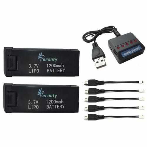 3.7v 1200mAh Lipo Battery for E58 JY019 S168 Batteries Drones Xpress 3 pcs + Charger