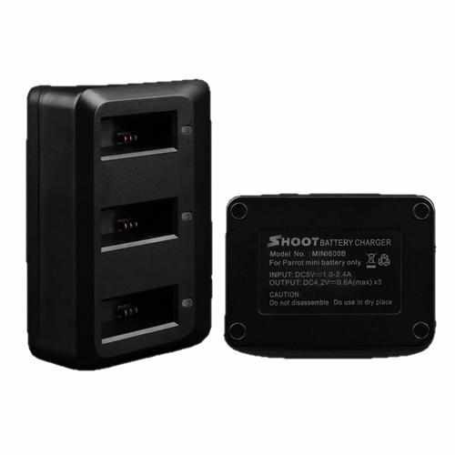 3pcs 3.7V 600mAh 20C Li-po Battery for Parrot Mini Drone Batteries Drones Xpress