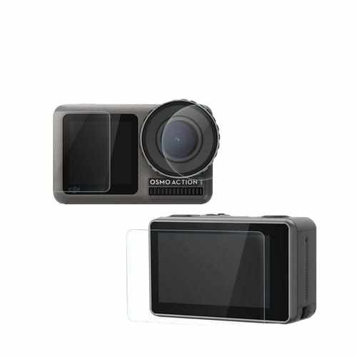3pcs Tempered Glass Screen Protector for DJI Osmo Action Accessories Drones Xpress