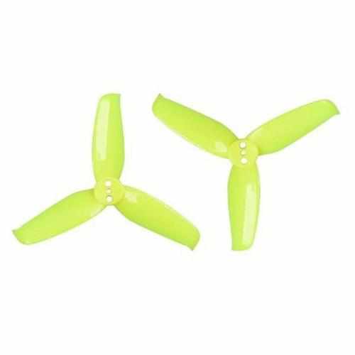 4 Pairs Gemfan Flash 2540 2.5x4 2.5 Inch 3 Blade Propeller Propellers Drones Xpress Red