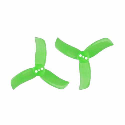 4 Pairs Gemfan Hulkie 2040 2.0X4.0 CW CCW PC 3 Blades Propeller Propellers Drones Xpress Yellow