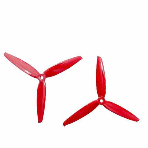 4 pcs/ 2 Pairs Gemfan Flash 6042 6 Inch 3-Blade PC CW CCW Propeller Propellers Drones Xpress Red