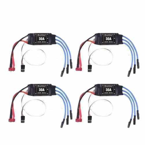 4PCS 30A ESC 2-4S Lipo Brushless ESC Drones Xpress T plug