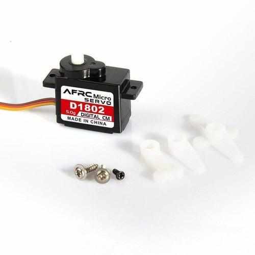 4PCS AFRC D1802 5g Micro Plastic Gear Digital Servo Servos Drones Xpress JST 1.25 Plug