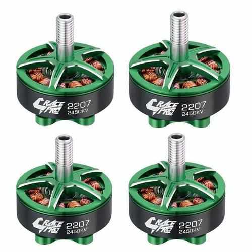 4PCS Hobbywing XRotor Race Pro 2207 2650KV 2450KV 1750KV Brushless Motor Motors Drones Xpress 1750KV Black