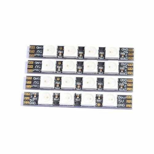 4PCS PandaRC LED0539 RGB LED Board 4S 7 Colors Programmable Parts Drones Xpress