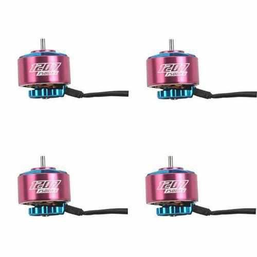 4PCS RCINPOWER GTS V2 1207 5000/6000KV 3-4S 7500KV 2-3S Brushless Motor Motors Drones Xpress 4pcs PINK 6000KV