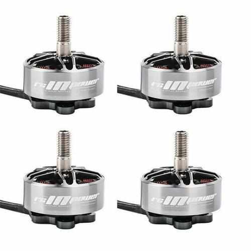 4PCS RCINPOWER GTS V2 2207 plus 4-6S Brushless Motor for FPV Motors Drones Xpress 4pcs Titanium1860KV