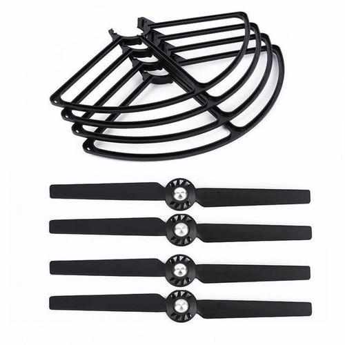 4PCS Yuneec Typhoon Q500 Propeller and Guard Propellers Drones Xpress Black