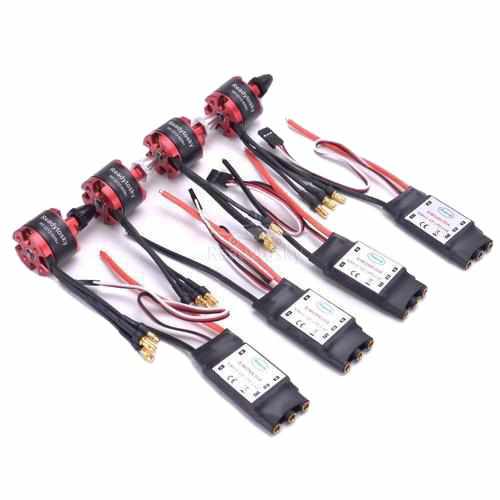 4X 2212 920KV CW CCW Brushless Motor + 4 X 30A Simonk ESC with 3.5mm Connector Motors Drones Xpress Parts & Accessories