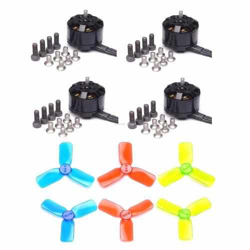 4pcs 4000KV Brushless Motor + 3 Blade Propeller Motors Drones Xpress