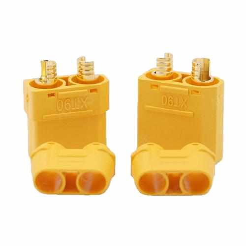 4pcs Amass XT90 Battery Connector Set 4.5mm Gold Plated Banana Plug Cables Drones Xpress