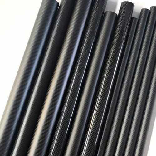 4pcs Carbon Fiber Tube 3K Cables Drones Xpress 14MM x 12MM x 500MM