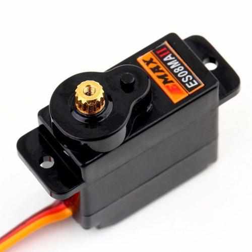 4pcs EMAX ES08MA II Rotation Mini Metal Gear Analog Servo Servos Drones Xpress negative rotation