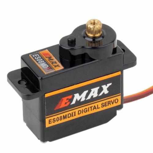 4pcs EMAX ES08MDII ES08MD II Digital Servo Mini Metal Gear Servos Drones Xpress